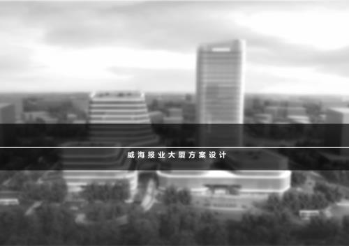 威海報業大廈方案設計方案（33頁）