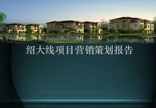 高層項(xiàng)目營銷策劃方案