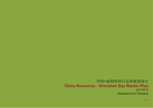 房地產(chǎn)開發(fā)公司深圳灣綜合項(xiàng)目總體規(guī)劃設(shè)計(jì)方案（105頁）