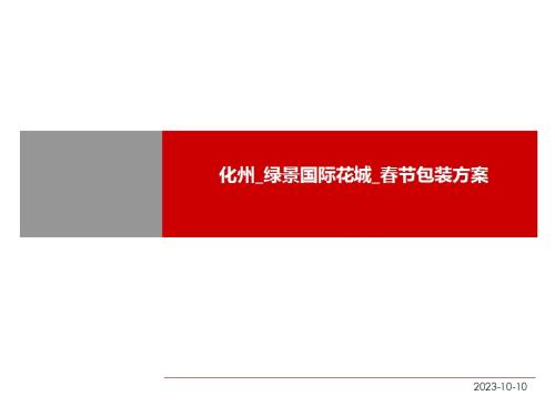 2021國際花城營銷中心、樣板房展示區及園林春節包裝布置方案（245頁）