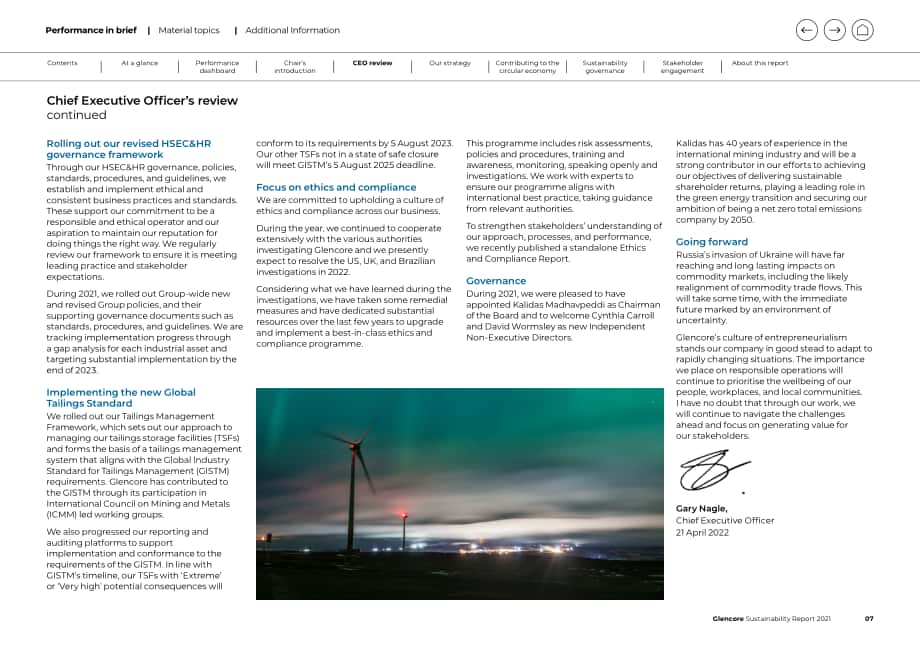 嘉能可（GLENCORE）2021年可持續發展報告（英文版）（136頁）.pdf_第7頁