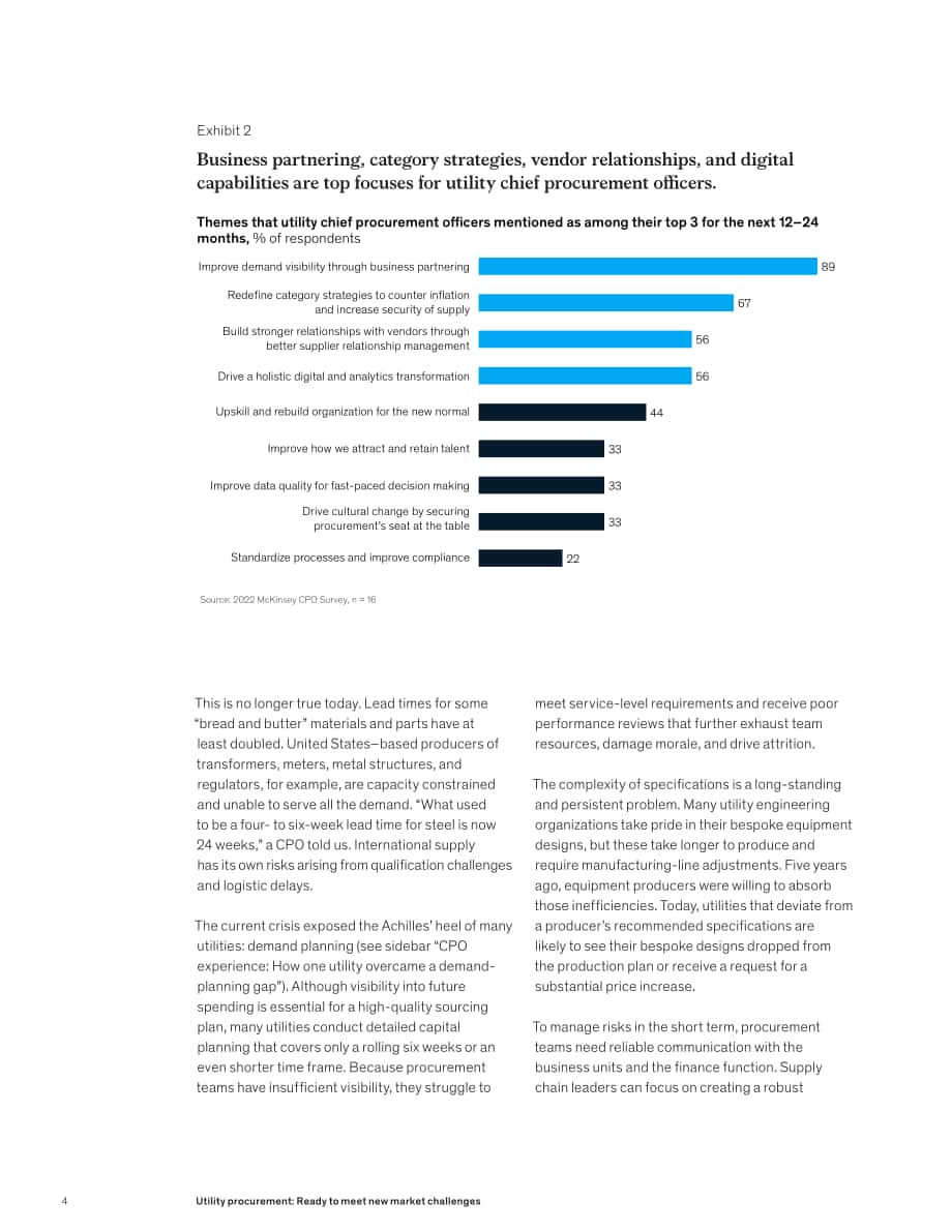 麥肯錫（McKinsey）：2022年北美公用事業采購報告-隨時準備迎接新的市場挑戰（英文版）（11頁）.pdf_第4頁