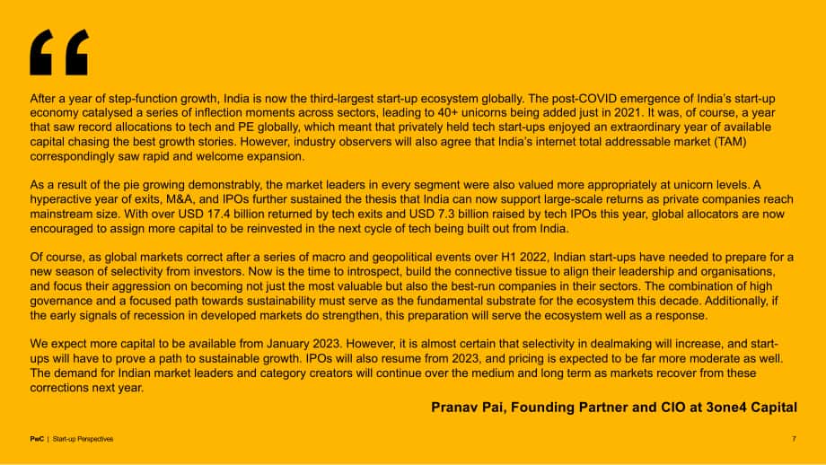 普華永道（PwC）：2022財(cái)年第三季度印度初創(chuàng)企業(yè)交易追蹤報(bào)告（英文版）（21頁(yè)）.pdf_第7頁(yè)