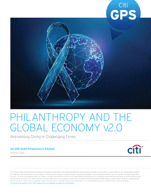 花旗銀行（Citi GPS）：2022年慈善事業與全球經濟報告（第二版）（英文版）（82頁）