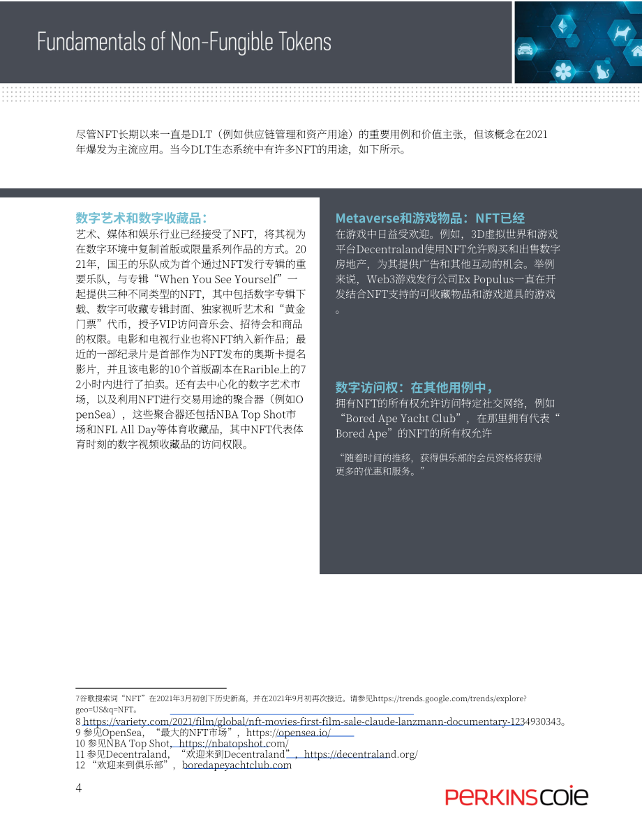 Perkins Coie：2022年非同質(zhì)化代幣基本原理白皮書（英文版）（29頁）.pdf_第5頁