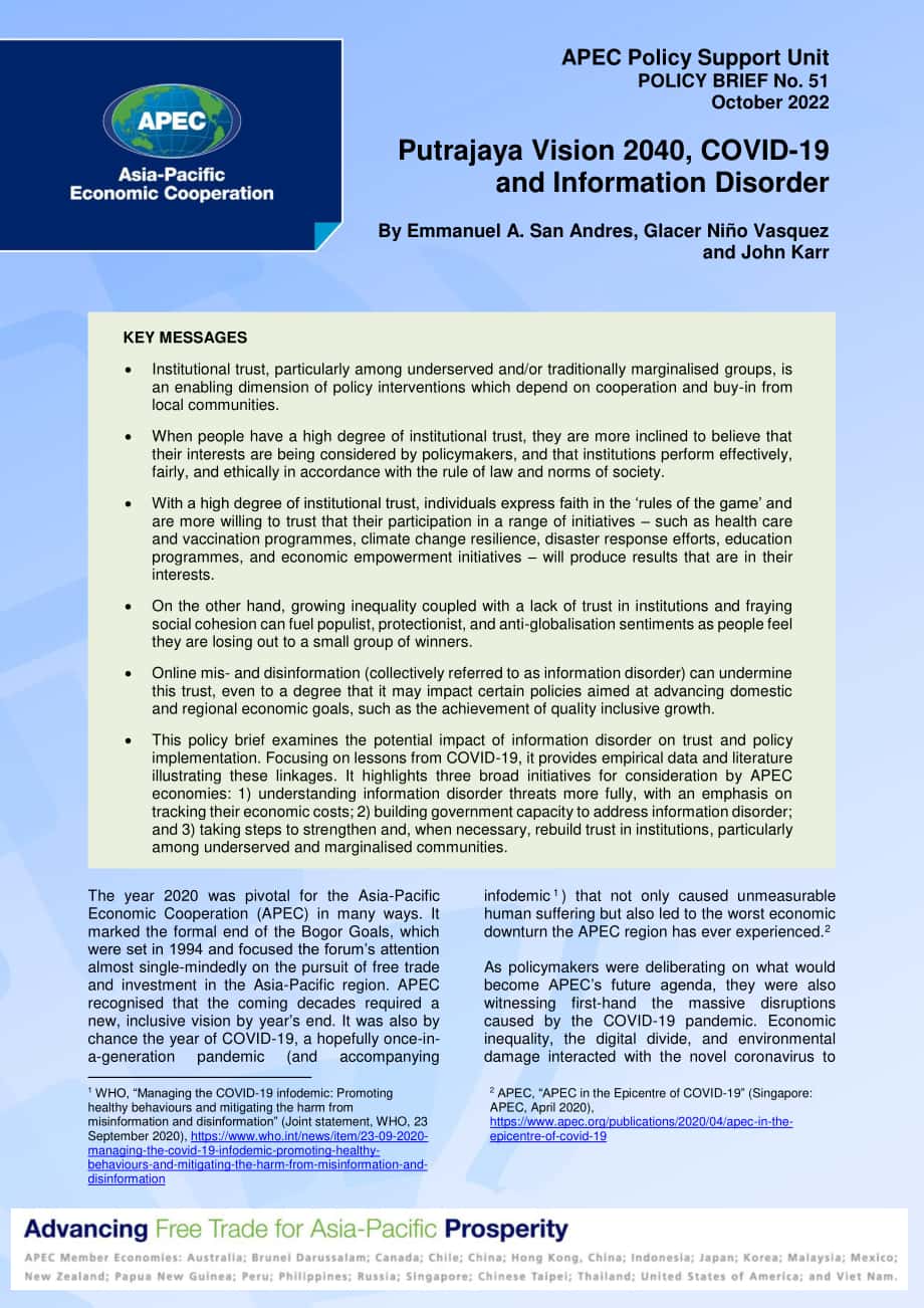 亞太經合組織（APEC）：2040年APEC布特拉加亞愿景（英文版）（10頁）.pdf_第1頁