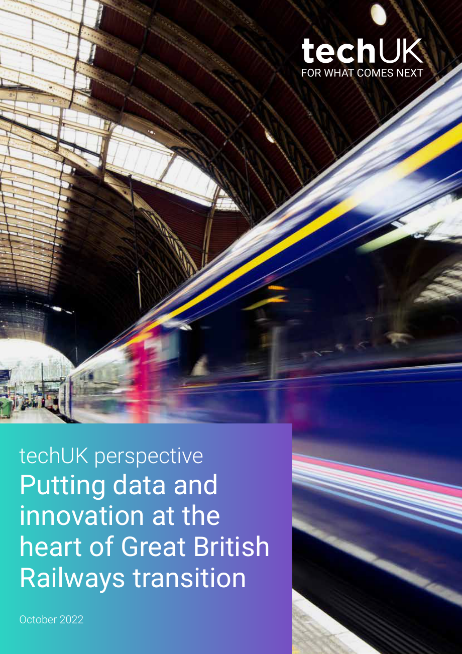 TechUK：將數據和創新置于英國鐵路轉型的核心報告（英文版）（20頁）.pdf_第1頁