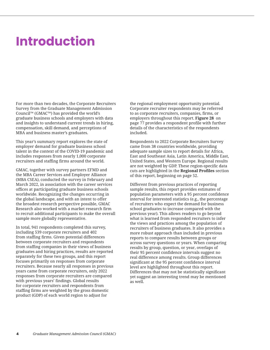 GMAC：2022年雇主招聘調查報告（英文版）（80頁）.pdf_第4頁