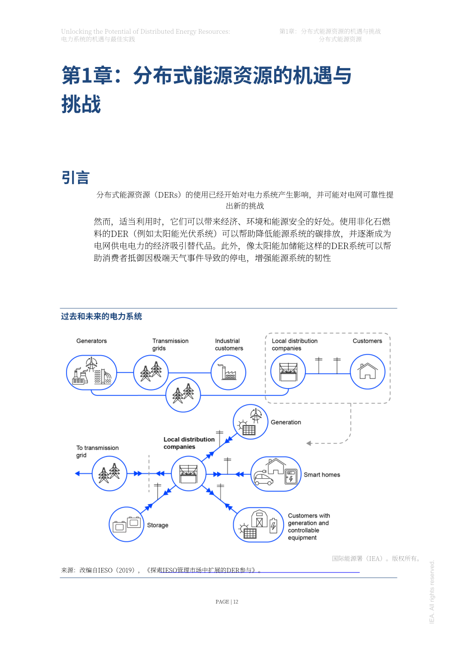 國際能源署（IEA）：釋放分布式能源的潛力-電力系統的機遇和最佳實踐（英文版）（116頁）.pdf_第12頁