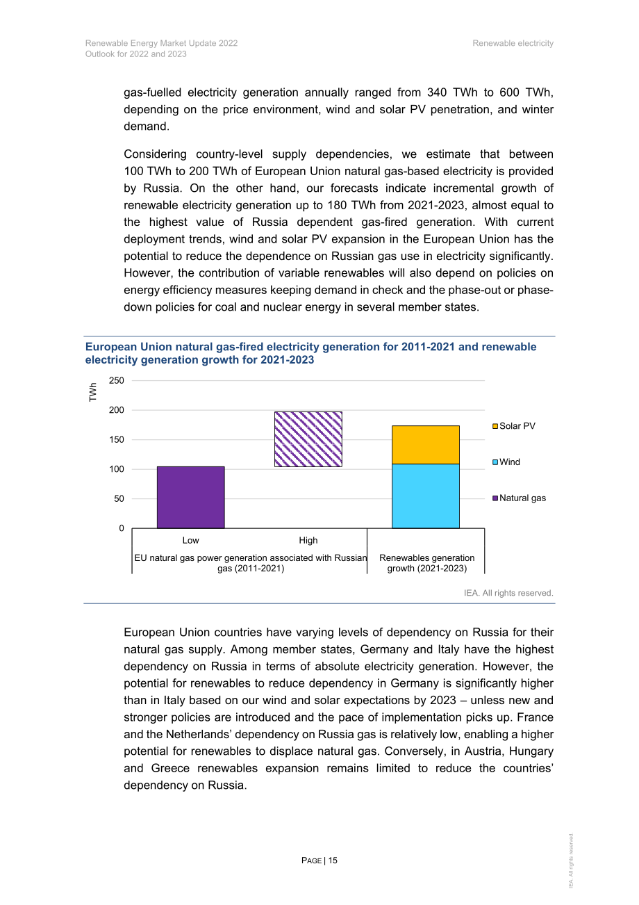國際能源署（IEA）：2022-2023年可再生能源市場展望更新報告（英文版）（29頁）.pdf_第16頁