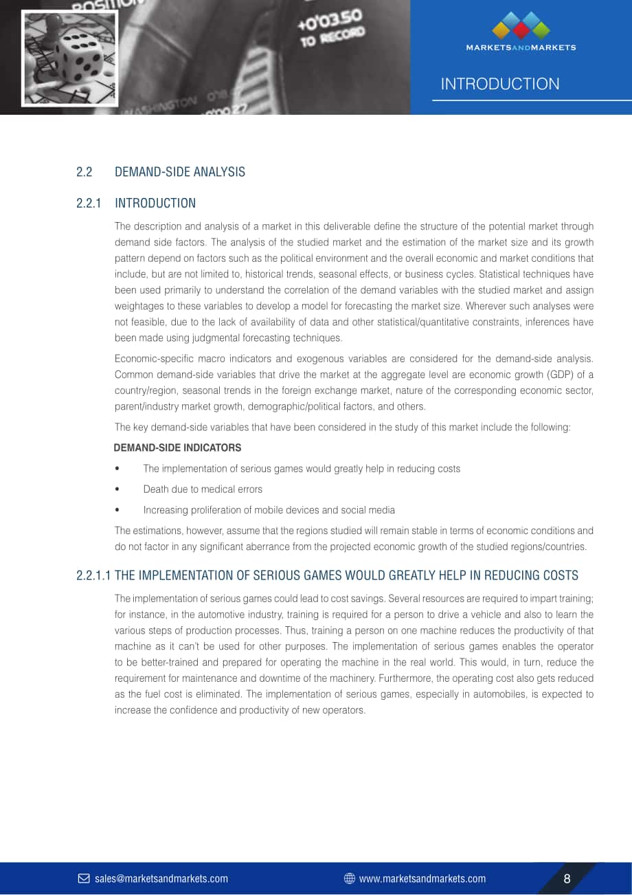 Markets and Markets：嚴肅游戲市場研究報告（英文版）（26頁）.pdf_第8頁