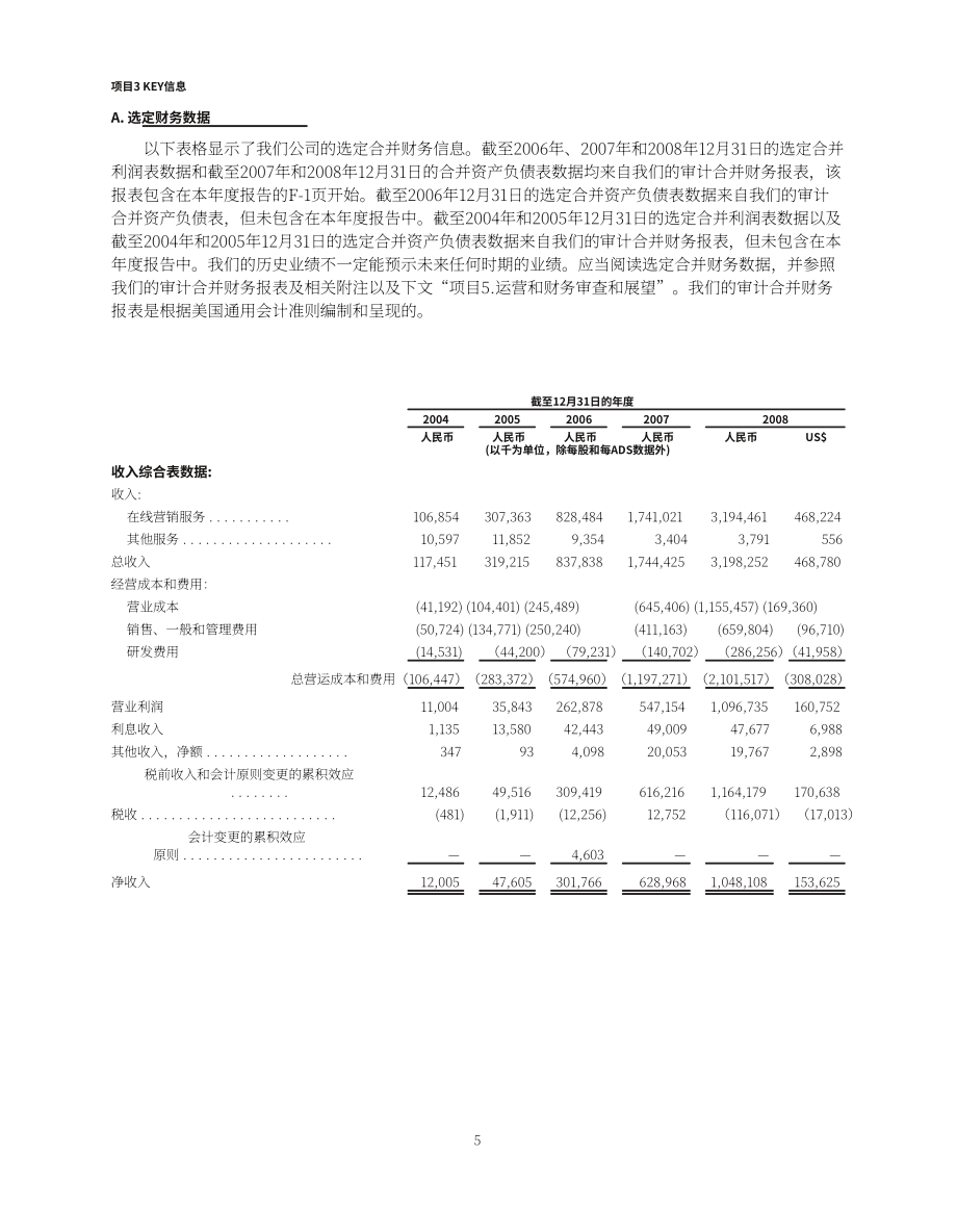 百度集團股份有限公司2008年財報（英文版）（150頁）.pdf_第11頁