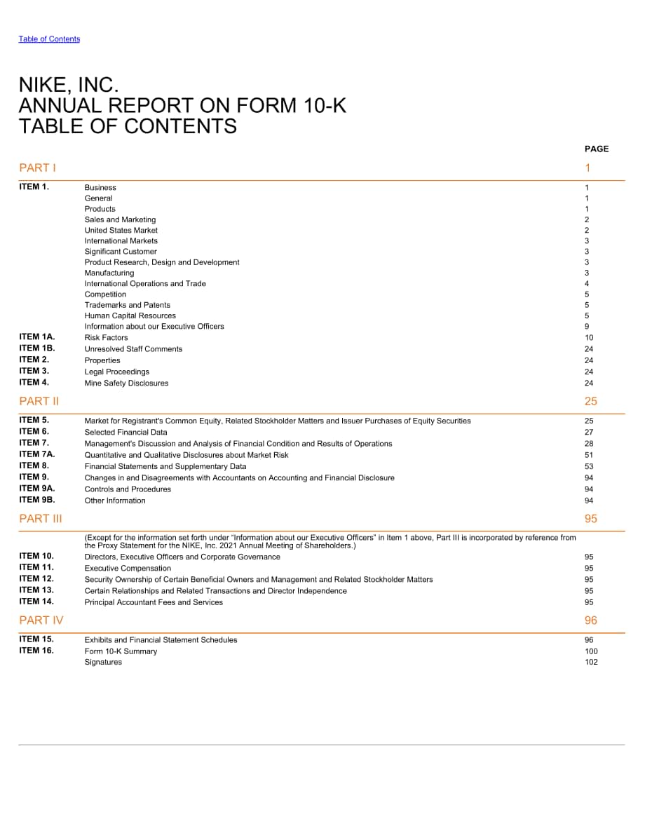 耐克公司（NIKE）2021財年年度報告（英文版）（109頁）.pdf_第2頁