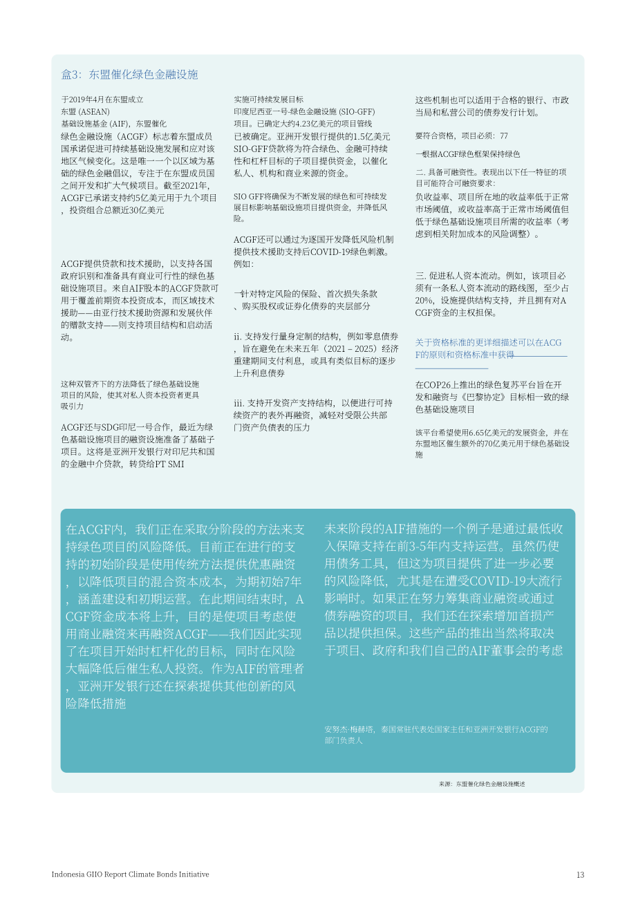 氣候債券倡議組織（CBI）：2022年印度尼西亞綠色基礎設施投資機遇報告（英文版）（32頁）.pdf_第13頁