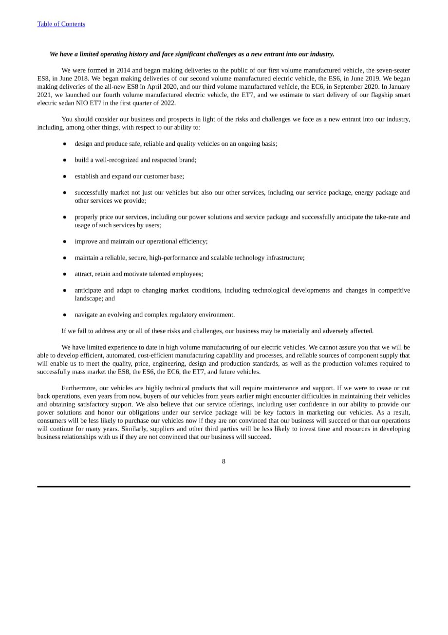 蔚來汽車集團2020年年度報告-財報（英文版）（575頁）.pdf_第11頁