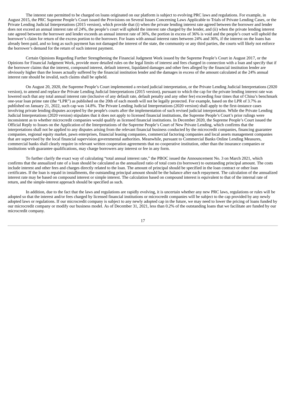 樂信（LX.US）2021年年度報告（英文版）（309頁）.pdf_第20頁