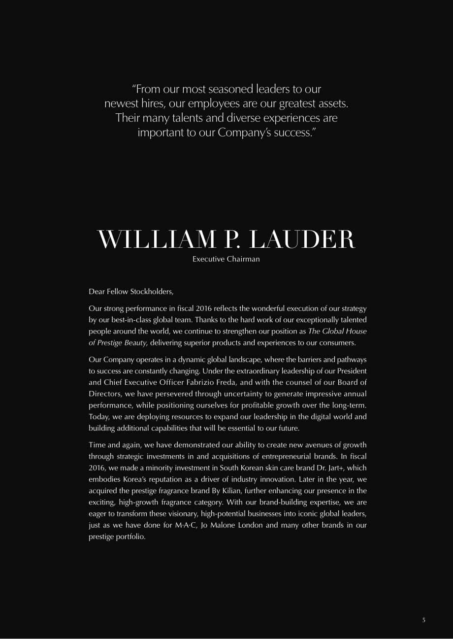 雅詩蘭黛（Estee Lauder）2016年年度報告-財報（英文版）（131頁）.pdf_第7頁