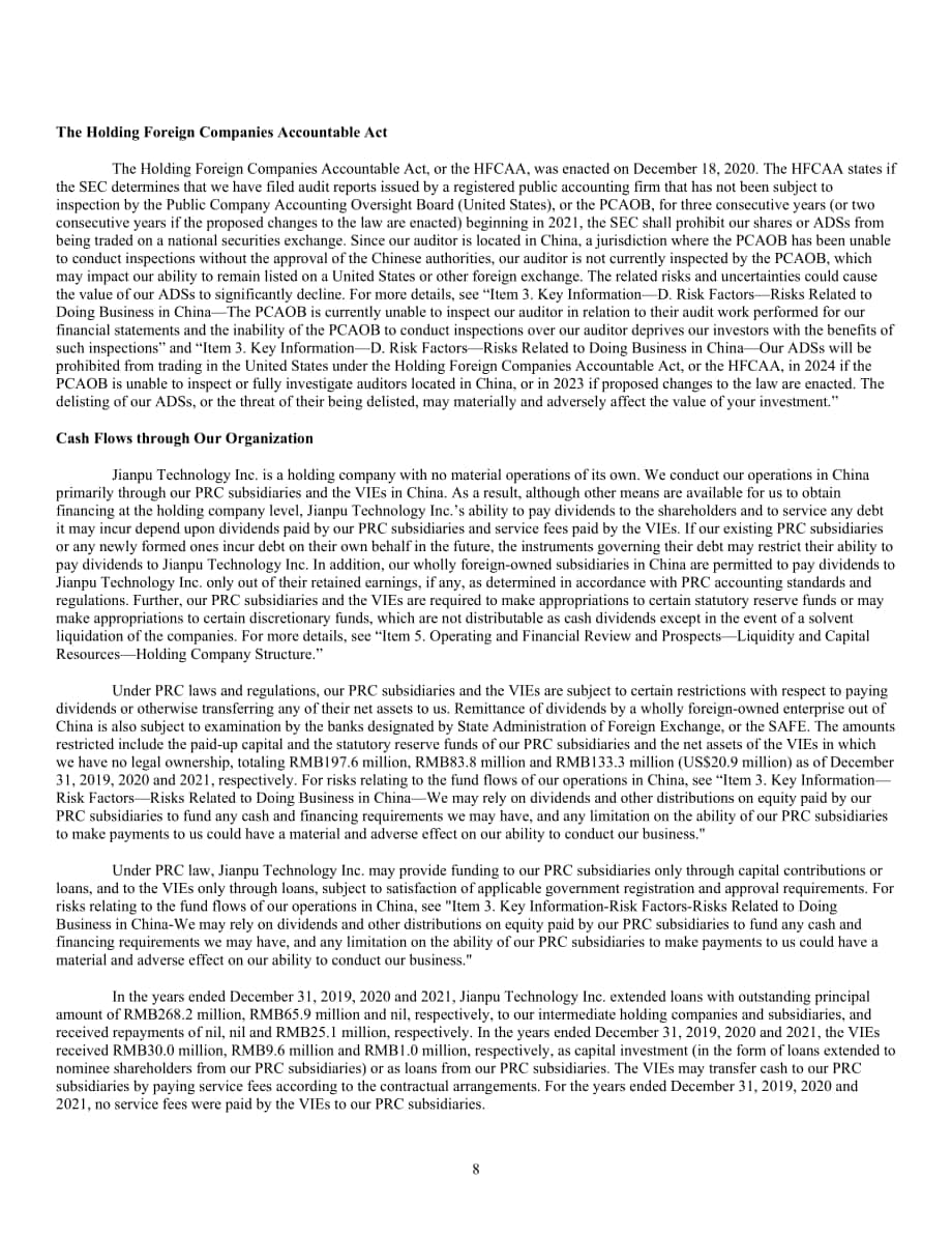 簡普科技（JT.US）2021年年度報(bào)告（英文版）（203頁）.pdf_第12頁