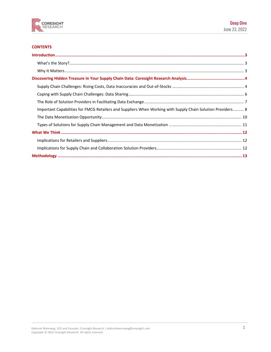 Coresight Research & NielsenIQ：發掘供應鏈數據中隱藏的寶藏（英文版）（13頁）.pdf_第2頁