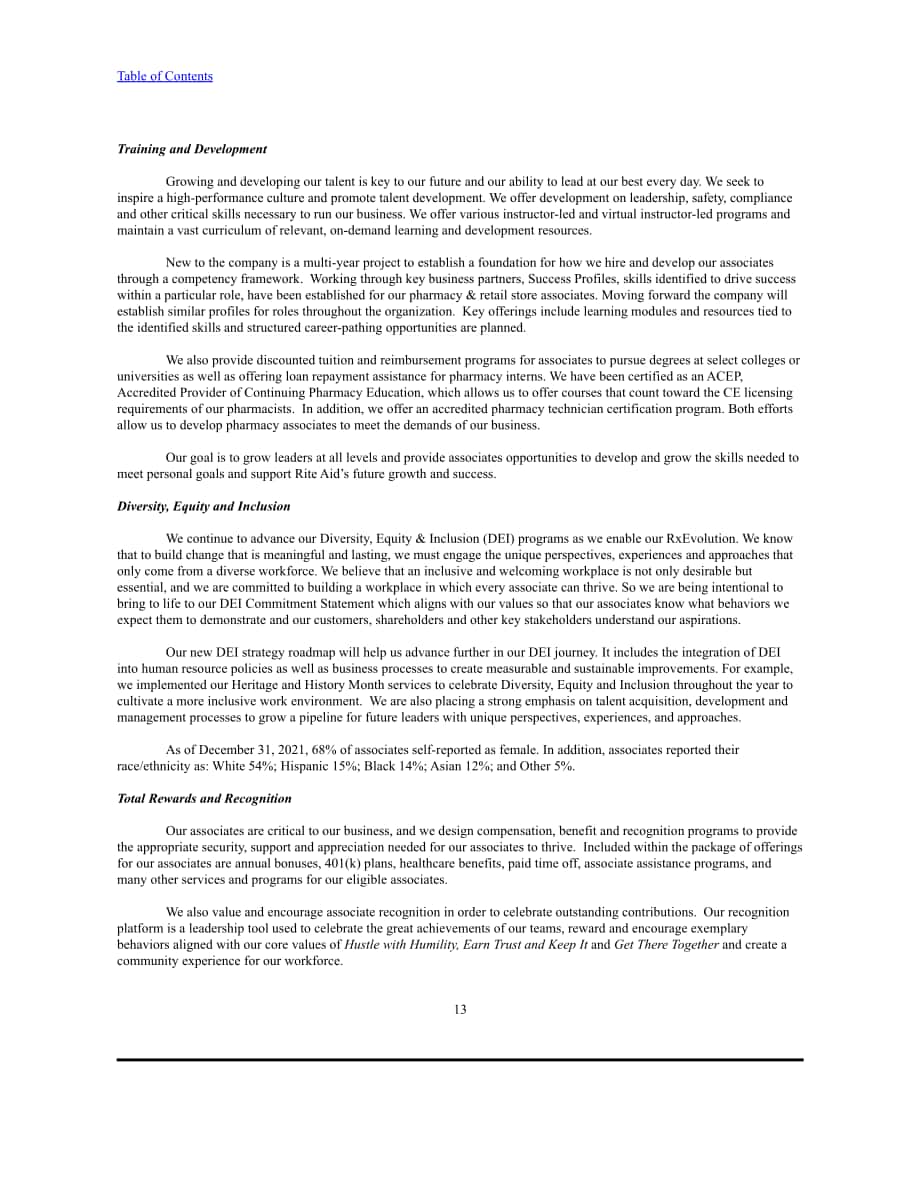 來德愛（RITE AID）2022財年年度報告（英文版）（165頁）.pdf_第13頁