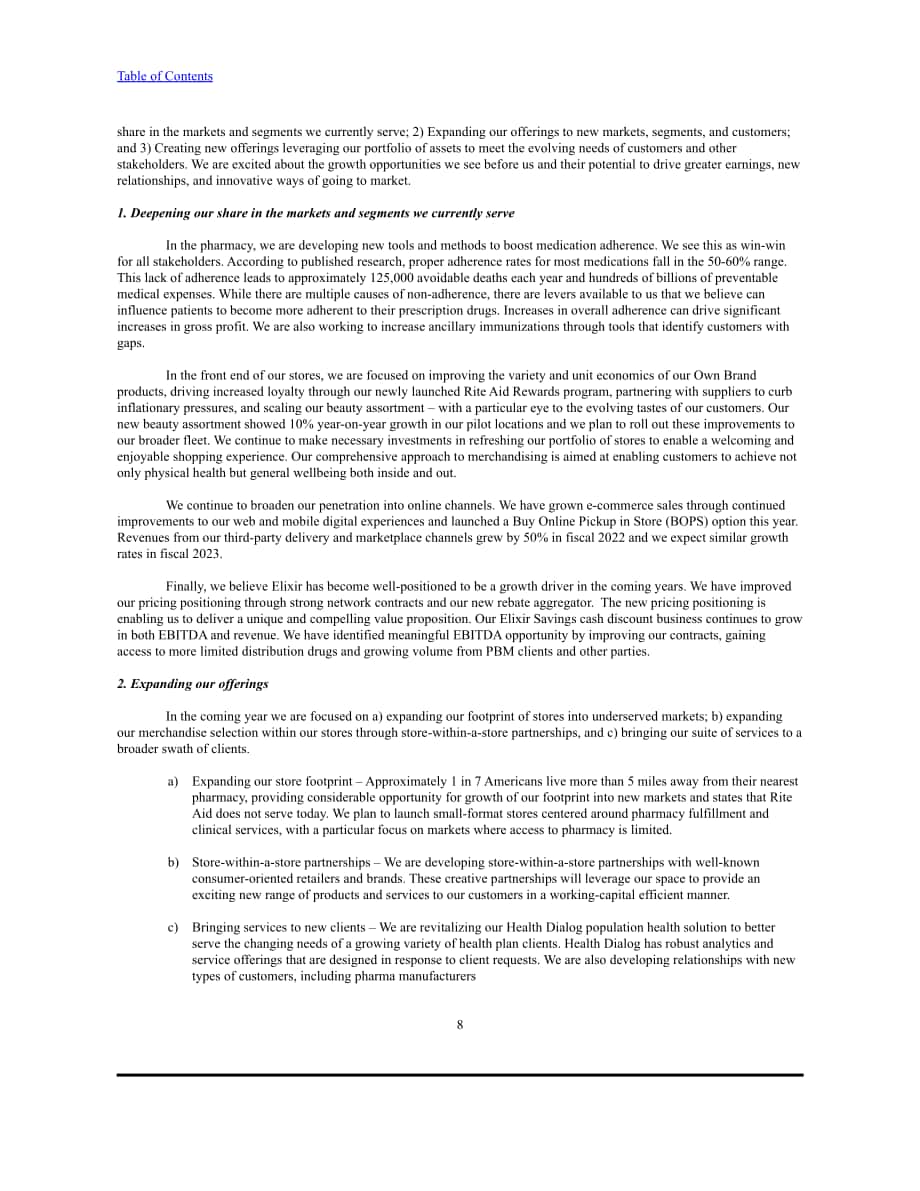 來德愛（RITE AID）2022財年年度報告（英文版）（165頁）.pdf_第8頁