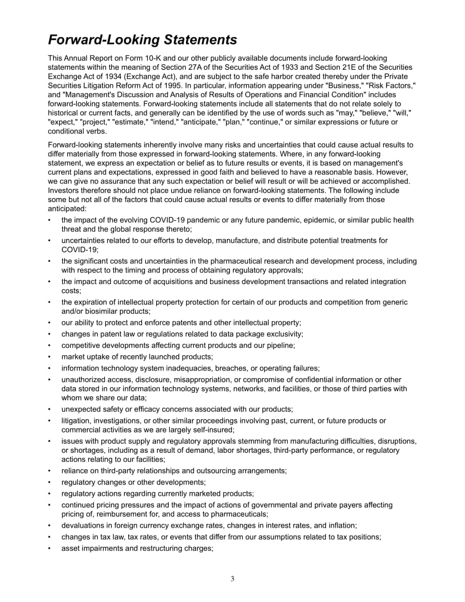 美國禮來公司（ELI LILLY）2021年年度報告（英文版）（129頁）.pdf_第4頁