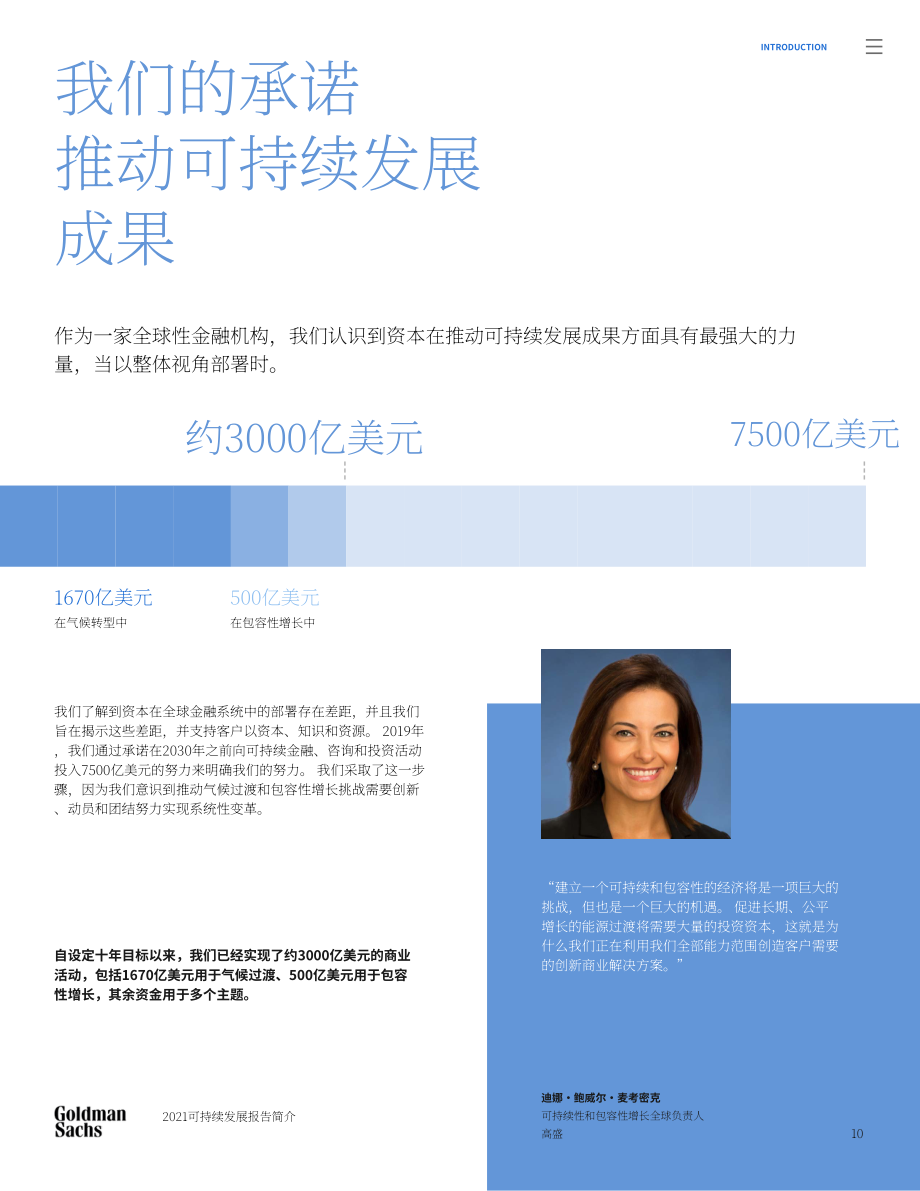 高盛（GOLDMAN SACHS GROUP）2021年可持續發展報告（英文版）（137頁）.pdf_第10頁