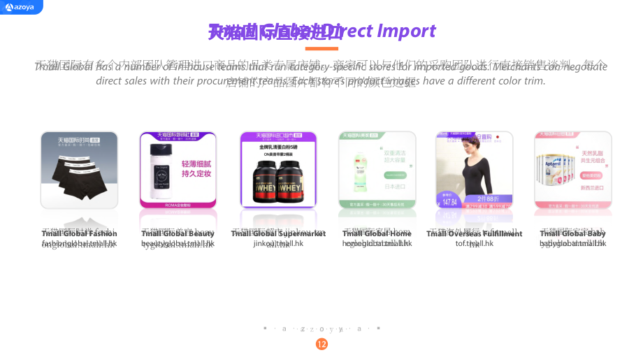 Azoya Consulting ：面向全球品牌的天貓國際入駐指南（英文版）（53頁）.pdf_第12頁
