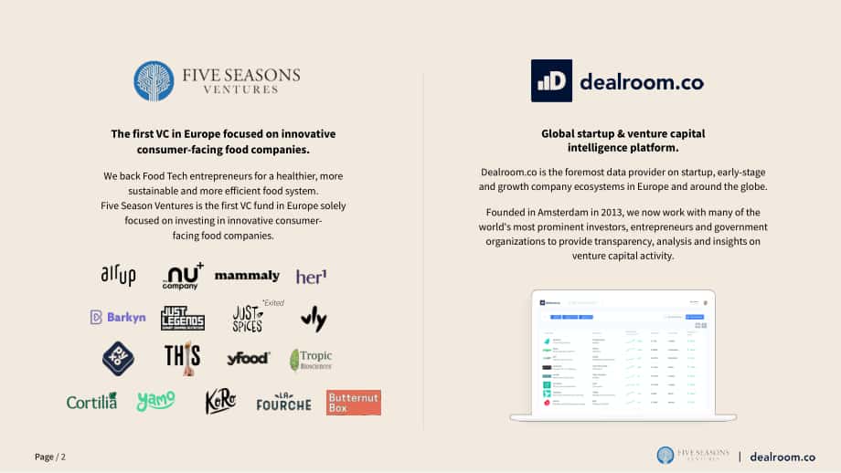 Dealroom：2022年第二季度食品科技初創企業和風險投資報告（英文版）（22頁）.pdf_第2頁