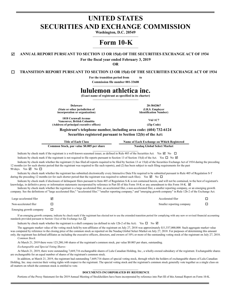 露露樂蒙（Lululemon）2018年年度報(bào)告（英文版）（94頁(yè)）.pdf_第5頁(yè)
