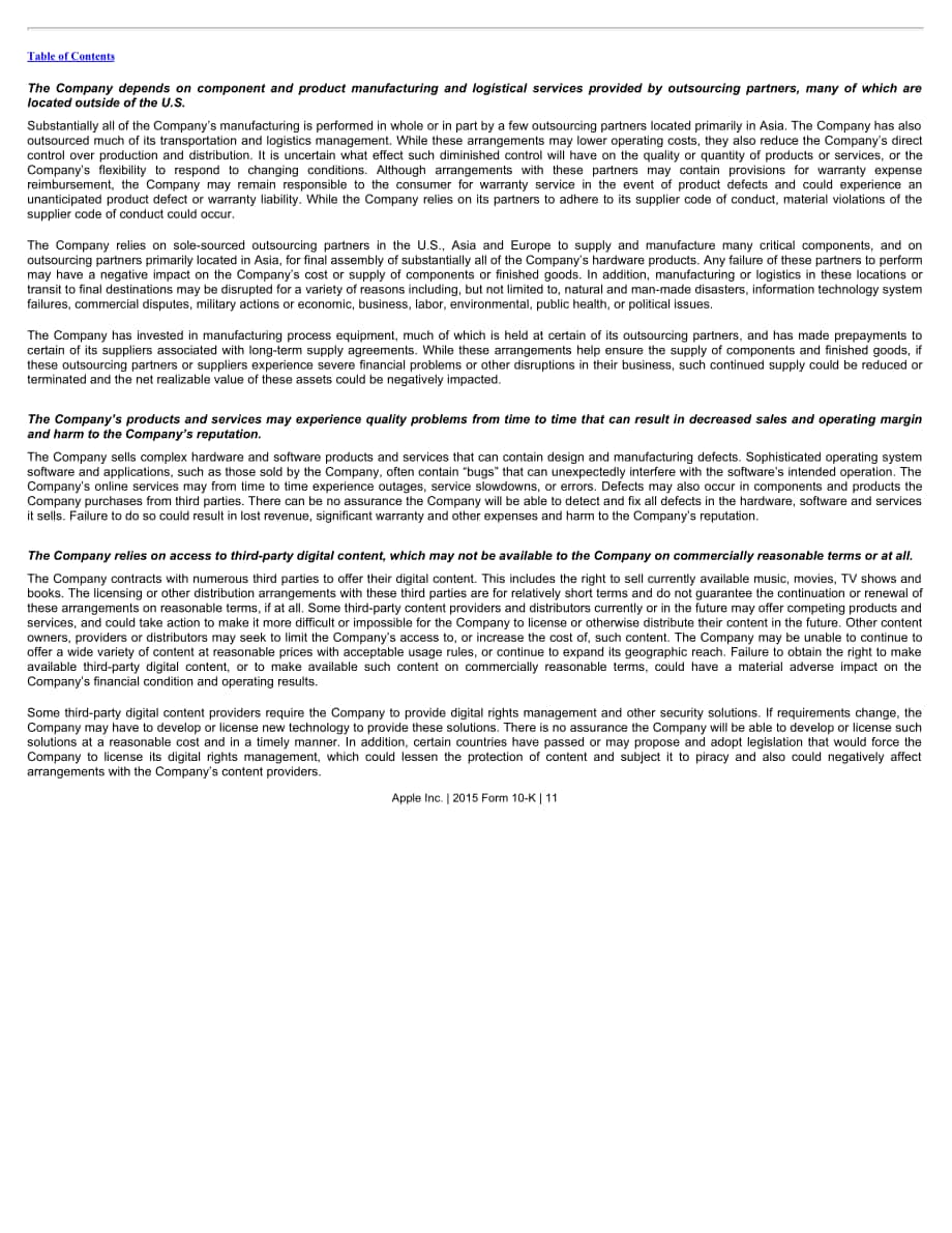蘋果公司（APPLE）2015財年年度報告（英文版）（84頁）.pdf_第13頁