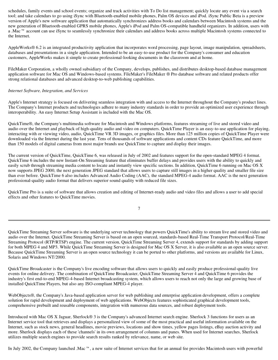 蘋果公司（APPLE）2002財年年度報告（英文版）（91頁）.pdf_第9頁