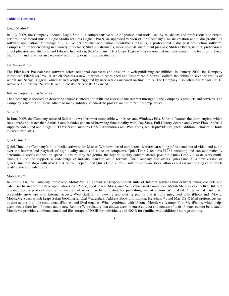 蘋果公司（APPLE）2009財年年度報告（英文版）（106頁）.pdf_第11頁