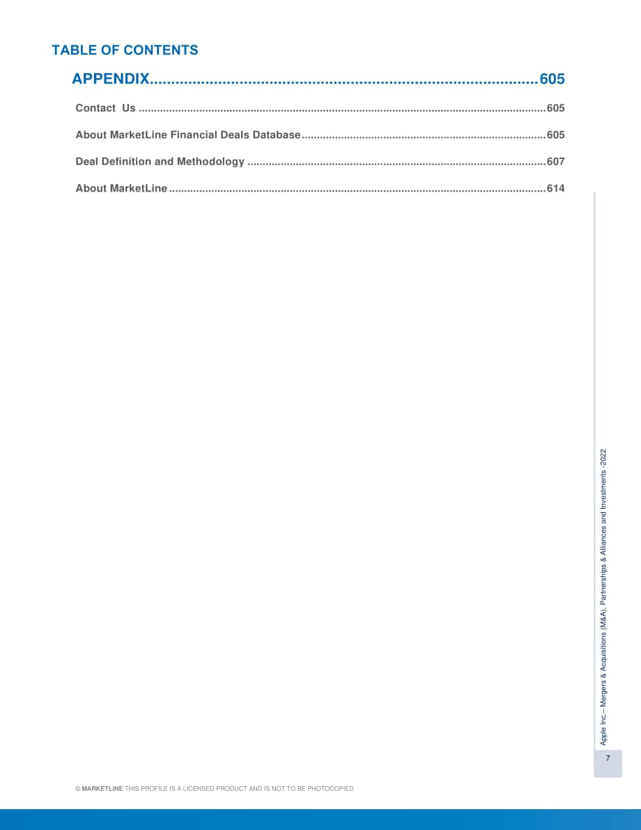 MarketLine：蘋果公司（APPLE）并購、聯(lián)盟與投資分析報(bào)告（英文版）（615頁）.pdf_第7頁