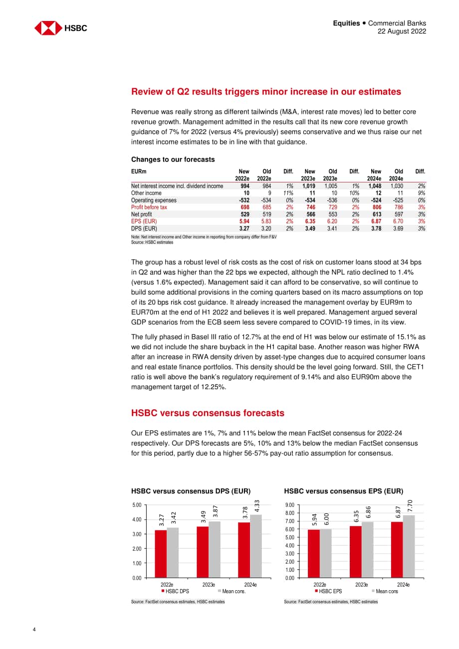 匯豐銀行（HSBC）：2022年奧地利銀行業分析報告-利率上升和可控風險抵消了擔憂（英文版）（24頁）.pdf_第4頁