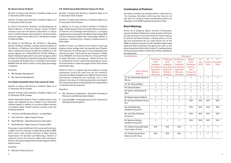沃達豐集團（VODAFONE GROUP）2018年企業治理報告（英文版）（15頁）.pdf_第5頁