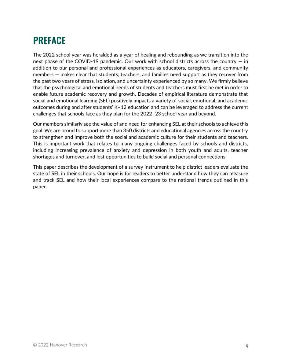 Hanover Research：2022年美國公立學校社交和情感學習現狀報告（英文版）（58頁）.pdf_第4頁