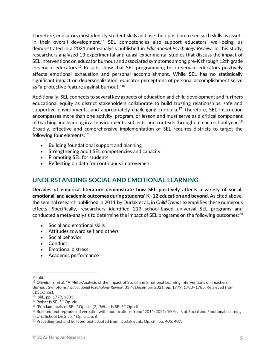 Hanover Research：2022年美國公立學校社交和情感學習現狀報告（英文版）（58頁）.pdf_第9頁