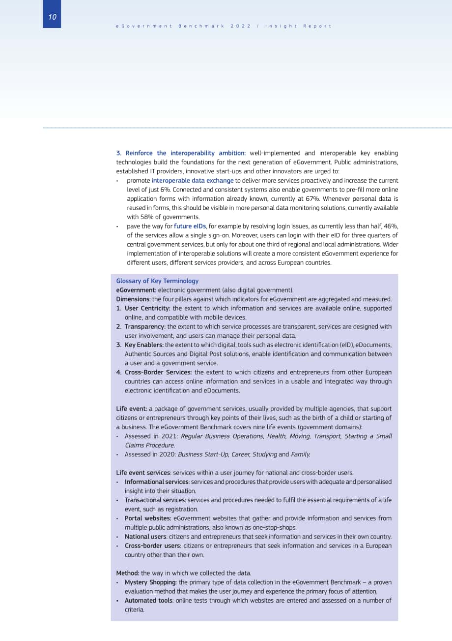 凱捷（Capgemini）：2022年電子政務基準報告-將焦點轉向包容性、跨境貿易和電子健康（英文版）（38頁）.pdf_第10頁