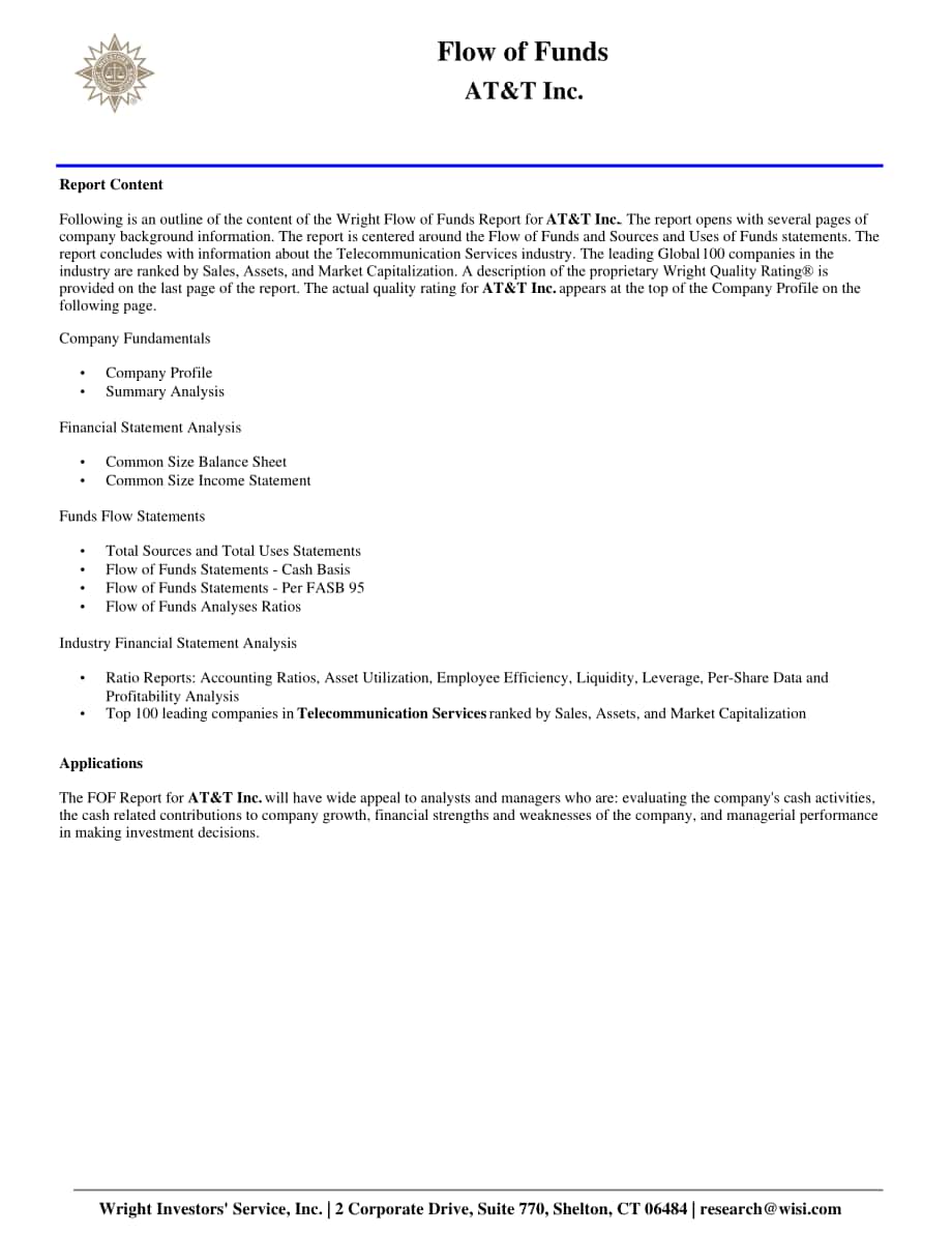 Wright：美國電話電報公司（AT&T）資金流動報告（英文版）（65頁）.pdf_第2頁