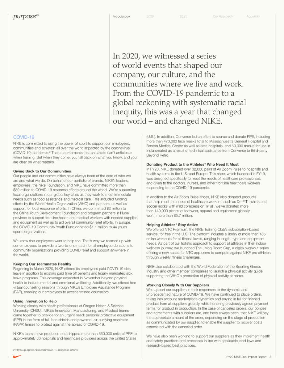耐克公司（NIKE）2020財年影響力報告（英文版）（125頁）.pdf_第8頁