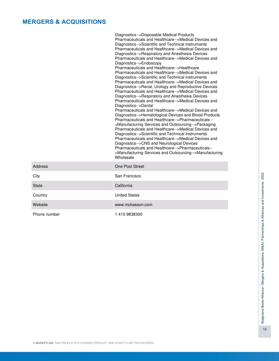 MarketLine：沃博聯(lián)公司并購、聯(lián)盟與投資分析報(bào)告（英文版）（123頁）.pdf_第13頁