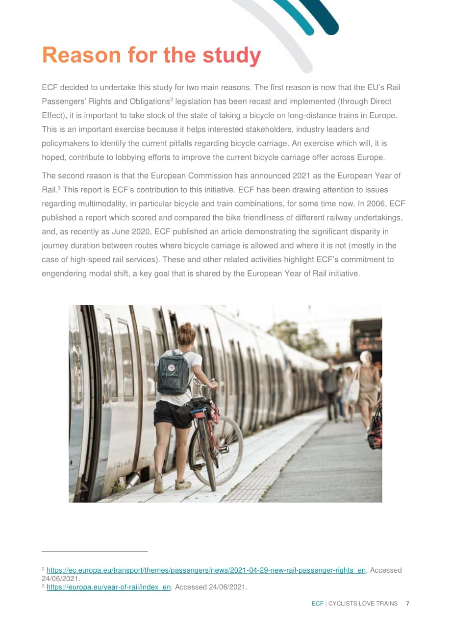 歐洲自行車聯(lián)盟（ECF）：歐洲鐵路運營商對自行車友好度分析報告（英文版）（126頁）.pdf_第7頁