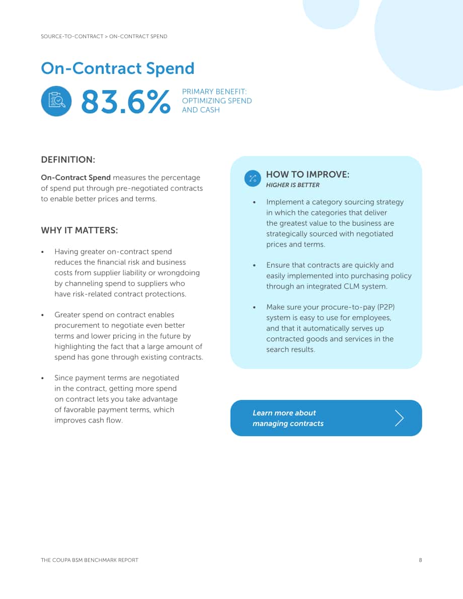 Coupa：2022年制造業(yè)支出管理基準(zhǔn)報(bào)告（英文版）（23頁(yè)）.pdf_第8頁(yè)