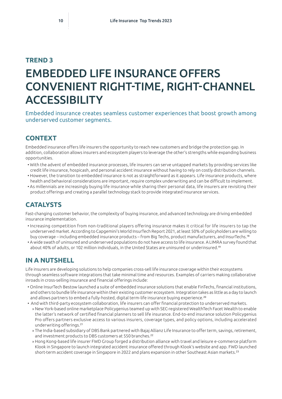 凱捷（Capgemini）：2023年人壽保險行業(yè)關(guān)鍵趨勢報告（英文版）（32頁）.pdf_第10頁