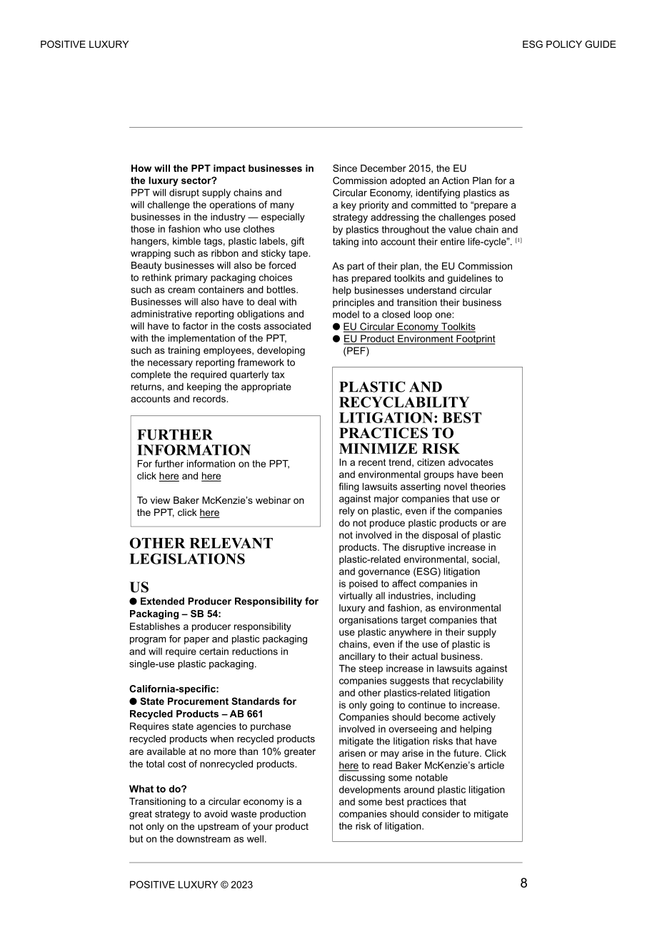 Positive Luxury：2023ESG政策指南-奢侈品可持續發展立法的未來（英文版）（21頁）.pdf_第8頁