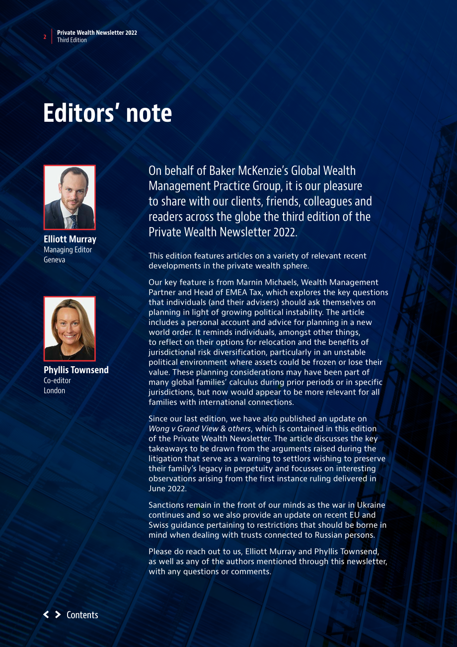 Baker Mckenzie：2022年私人財富訊息報告（第3版）（英文版）（30頁）.pdf_第2頁