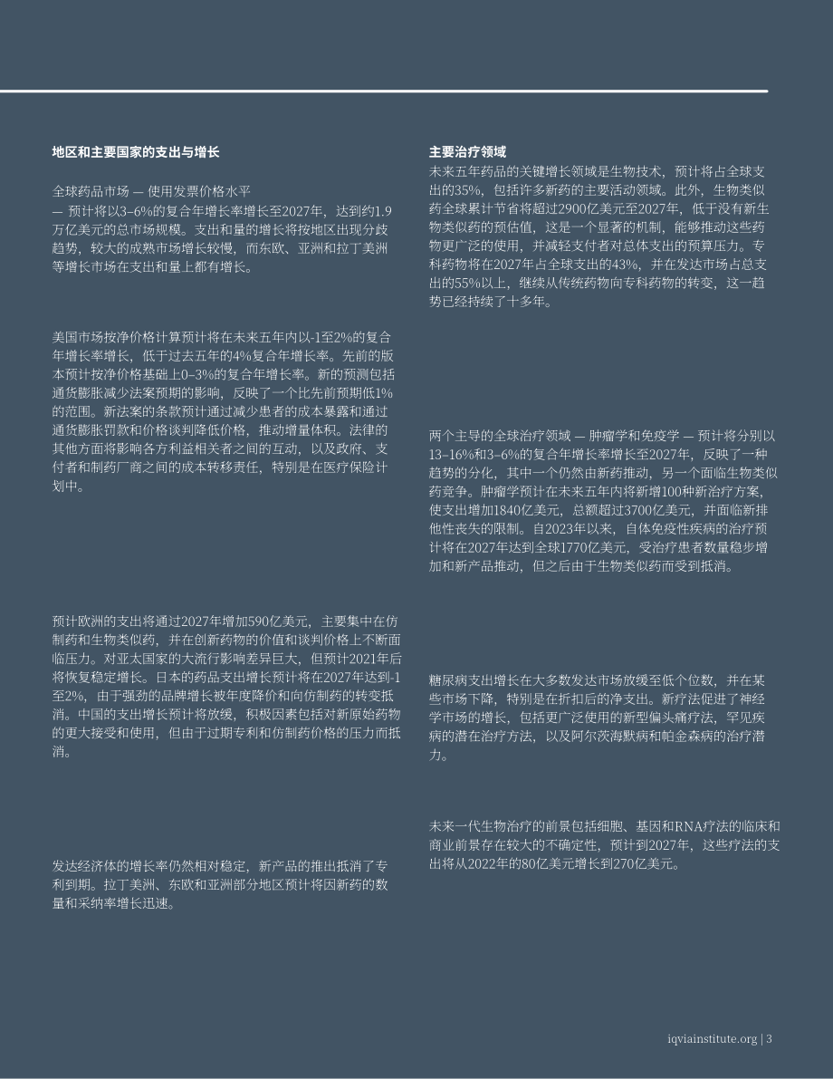 艾昆緯（IQVIA）：2023年全球藥品使用報告（英文版）（58頁）.pdf_第5頁
