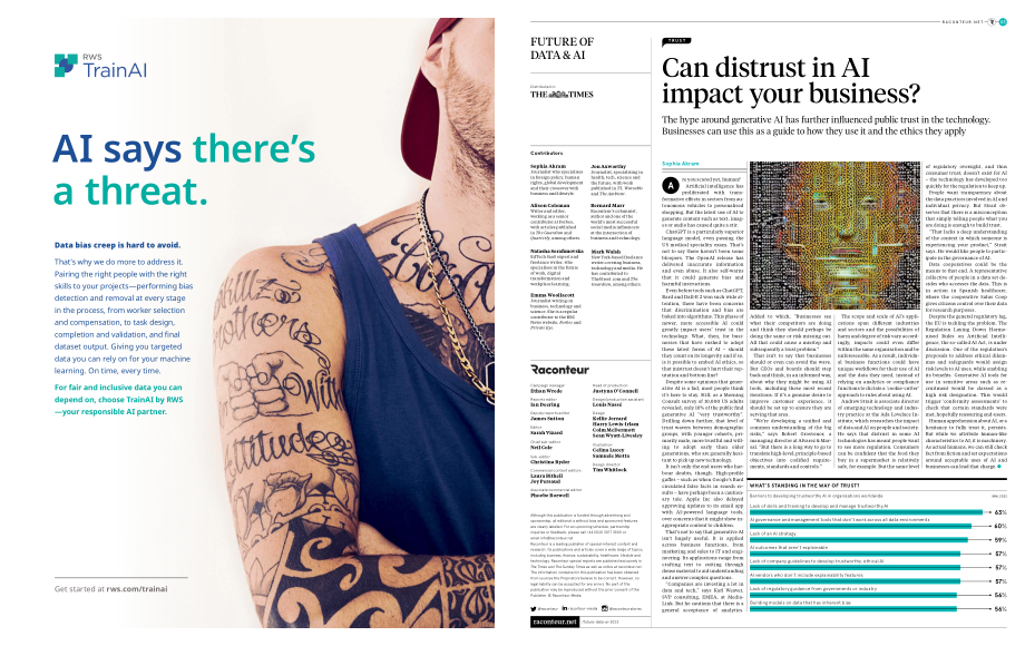 Raconteur：2023年數(shù)據(jù)和人工智能的未來報(bào)告（英文版）（11頁）.pdf_第2頁