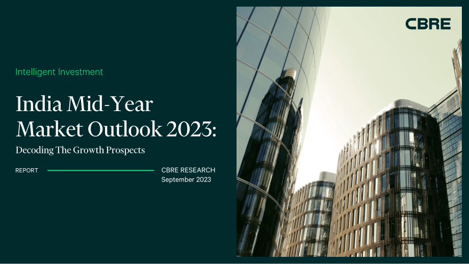 世邦魏理仕：2023年印度房地產市場年中展望報告（英文版）（60頁）.pdf_第1頁